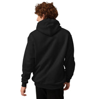 SNDT Essential Hoodie in black, back view
